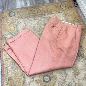 Cigar Couture,32x31,Bugsy Malone Pleated & Cuffed Pants, Excellent Condition